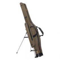 낚시대가방 카키색 초경량 대용량 낚시 막대 케이스, 스탠드 포함 1.25m 싱글 레이어