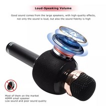 공연용 무선 마이크 노래방 핀 블루투스 유튜브 핸드 휴대용 ws858 withspeaker 에서 컴퓨터 전화 녹음을 위한 새로운 업그레이드 andriodampios를 위한 선물