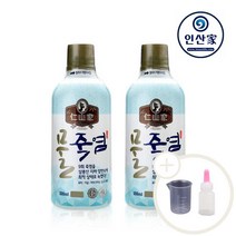 [계랑컵제공]인산 죽염 천연조미료 생활 양치 죽염수 물죽염 골드 300ml 2병 인산가, 1개
