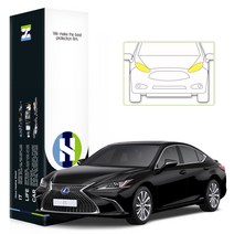 힐링쉴드 렉서스 ES300h 2021 자동차용품 PPF 필름 헤드라이트 세트