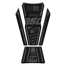 BMW 모토라드 F850GS F750GS 용 40 년 트리플 블랙 바이크 오토바이 액세서리 탱크 패드 스티커, [02] F850GS