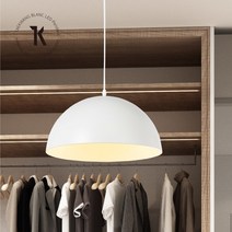 티라노 LED 우리집 예쁜 식탁 조명 빅파이 1등 램프포함 8W, 블랙