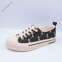 스타일앤라이프 SNL 여성캔버스화 발편한운동화 SWM22144 블랙 (8953725)