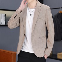 데일리 고급 정장 상의 비즈니스 캐주얼 콤비 마이 캐주얼 남성 양복 상의 면접복장 투버튼 콤비 자켓 싱글 블레이져