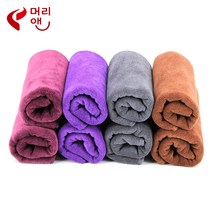 머리앤 극세사 수건 5장 미용실 타올 욕실 타월, 극세사 수건 100g 그레이 5장