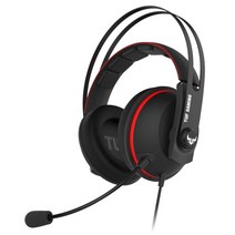 ASUS 게이밍 헤드셋 TUF Gaming H7 CORERED PS5PS4PCSwitch스마트폰 유선 3.5mm 전용 기밀실 53mm 드라이버 마이크 첨부