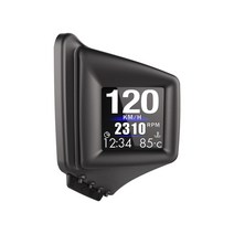 헤드업디스플레이 hud 자동차 속도계 최신 스마트 자동차 HUD OBD2 + GPS 온보드 컴퓨터 헤드 업 디스플레, 01 S005 HUD