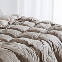 라뽐므 강추위용 오폴레 구스이불 이불솜, 다크그레이