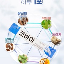 코바이 한의사 개발 작두콩 수세미오이 유근피 느릅나무 도꼬마리 창이자 함유 국내산 원료 농축액 맛있는 스틱형., 5박스 + 1박스 증정