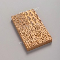 양갱틀 화과자틀 원목 수제 쿠키커터 앙금 만들기 모양틀 홈베이킹 떡도장, 4 스트라이프 B 모델