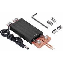 휴대용 스팟 스폿 용접기 div 용접 펜 통합 18650 배터리 트리거 용접 미니 용접용 자동 트리거가 있는, 검은색