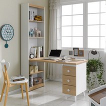 히트디자인 [히트가구] G271 책장형 책상 1200 2colors, 오크