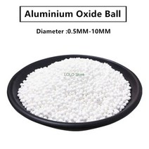 110mm 알루미나 활성제 볼 필터 R amp D 세라믹 분말 용 건식 건조제 산화 알루미, 50g+0.5mm-1mm