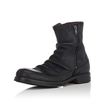 바이크 롱 숏 스니커즈 부츠 할리 오토바이 워커 패션 레트로 지퍼 캐주얼 남성 특대 신발 1, 46, 어두운 회색