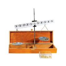 과학실험 지레작용 양팔저울(나무상자) 수업교구 계량