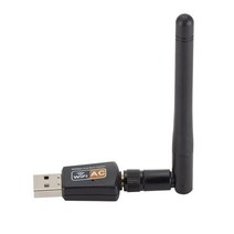 휴대용 와이파이 공유기 이동식 포켓 1pcs usb wifi 어댑터 5.0ghz + 2.4ghz wifi 수신기 고속 600mbps wifi 안테나 무선 pc 네트워크 카드