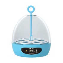 GHSHOP 계란 부화를 위한 자동 계란 메추라기 비둘기를 위한 USB 계란 부화기 부화, 18.5cmx18.5cmx19cm, PP, USB 매뉴얼 블루