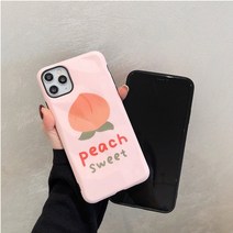 아이폰 11 프로 복숭아 케이스 11PRO