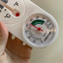 무전원 온도계 습도계 아날로그 벽걸이 온습도계