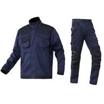 자동차 정비복 작업복 수리 근무복 상하복 파일럿 창고, Jacket and pants set_XXL