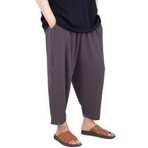오버니티 코드 세상 편한 밴딩 구르카 요가 항아리 바지 하렘 와이드 벌룬 팬츠