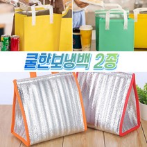 보냉가방 보온가방 도시락가방 테이크아웃 포장 쿨러백 아이스팩 부직포보냉, 부직포-중(24x15x26cm)/검정