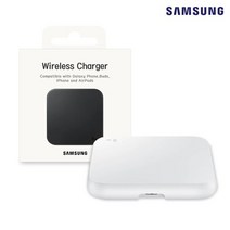 삼성정품 무선충전 솔로 고속무선패드 EP-P1300 N, 상세설명 참조, 화이트