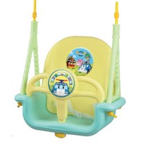 폴리 3스텝 안장 유아그네 실내놀이터 놀이방만들기 그네설치