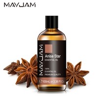 가습기 습식가습기 소형가습기 USB가습기 에센셜 오일 100ml 아로마틱 디퓨저 라벤더 유칼립투스 로즈 진저 레몬 그라스 향수 양초 만들기, [01] 100ml, [23] Anise Star