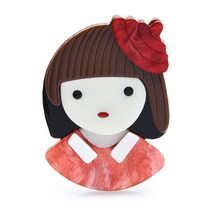 귀여운 아크릴뱃지 브로치 브로치핀 유니폼 교복 정장 한복 선물
