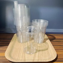 집에서 만드는 카페감성 테이크아웃 아메리카노 아이스컵 350ml 12개입 세트 빨대 없이 사용 가능