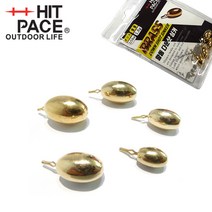 황동 다운샷싱커, 01-2.황동다운샷싱커3.5g-1/8oz, 1개