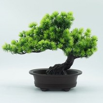 인조 소나무분재 인테리어조화 인조 나무 실크플라워, 소나무 분재 조화 4번