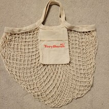 NEW TORY BURCH Mesh BAG: Reusable Cotton Shopping Bag 100% 117381