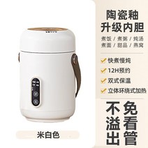 WIFER 전참시 이국주 1인용 전기밥솥 차박 캠핑용 미니밥통, 옵션01