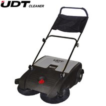 UDT UD-750 무동력 스위퍼 청소기 낙엽 꽁초 청소용 전원이 필요없는 청소기