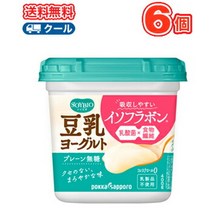 그릭요거트 요거트 스타터 포카삿포로 소이비오 두유 요구르트 플레인 무설탕 (400g×6개) 쿨편 배송 이소플라본 유산균 타입 먹기, 상품