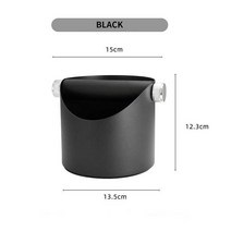 가정용 에스프레소 머신 원두커피머신 수동 전자동 58MM 커피 바텀리스 핸들 포터필터 스테인레스 스틸 커, 09 Coffee Knock Box