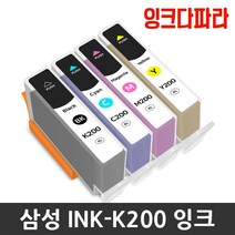 삼성 INK-K200 SCX-1490W SCX-1855F SCX-1855FW 대용량 재생잉크, INK-M200 (빨강/호환), 1개