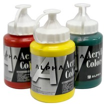 [동화오피스] 알파 아크릴물감 대용량 250ml / 일반색 낱색, 964 Grayish Brown