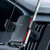 세로형송풍구거치대 송풍구거치대 세로 차량용 블랙, 1개