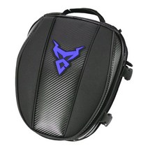 오토바이 탱크백 다기능 기사 액세서리 헬멧 가방 오토바이 연료 탱크 사이클링 배낭 뒷좌석 테일 휴대용, 02 blue