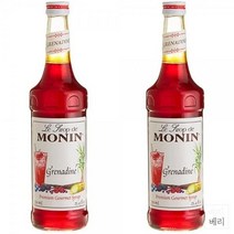 모닌 프리미엄 그레나딘 석류 시럽 750mL 2팩 Monin Premium Grenadine Flavoring Syrup 25.4oz, 2개