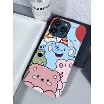 귀여운 동물원 iphone14pro 휴대폰 케이스