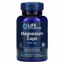 라이프익스텐션 아이허브 Lfe Extenson 마그네슘 캡스 500mg 100베지캡슐