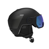 SALOMON 스키 스노우 보드 남성 PIONEER LT VISOR, 블랙(블랙 19-3911tcx), 엘