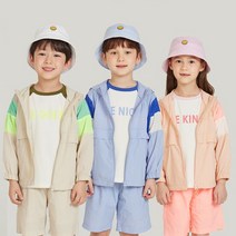 래핑차일드 컬러블럭 윈드브레이커 82329-110-01