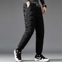 시티라벨 JJ955 패딩조거팬츠 겨울바지 패딩바지