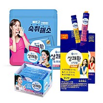 큐원 상쾌환 3g x 20포 파우치 케이스 스틱 젤리 레드 망고 숙취해소제, 상쾌환 스틱 레드 20개입