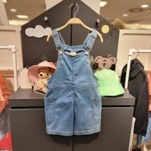 오후 오후 멜빵반바지 봄 여아멜빵 여아반바지 OHTH22455